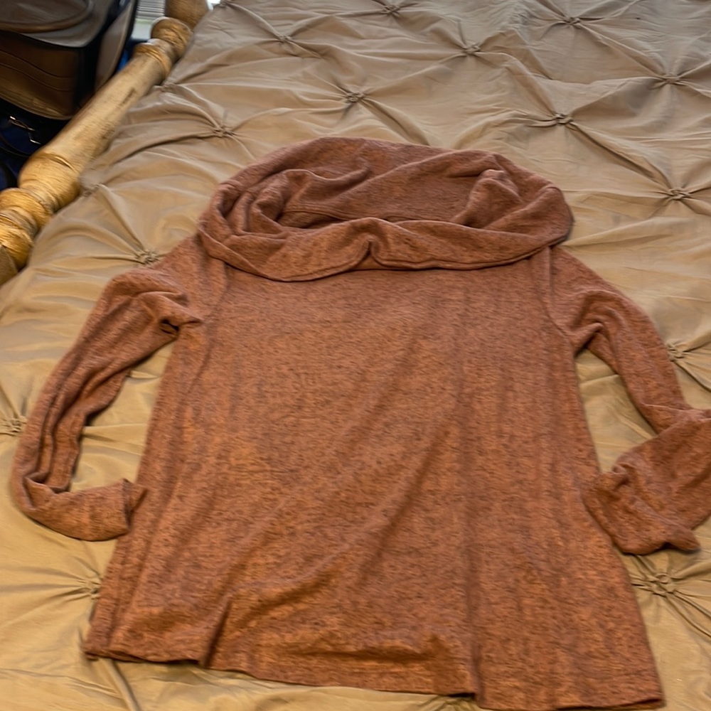 Super soft cowl neck sweater